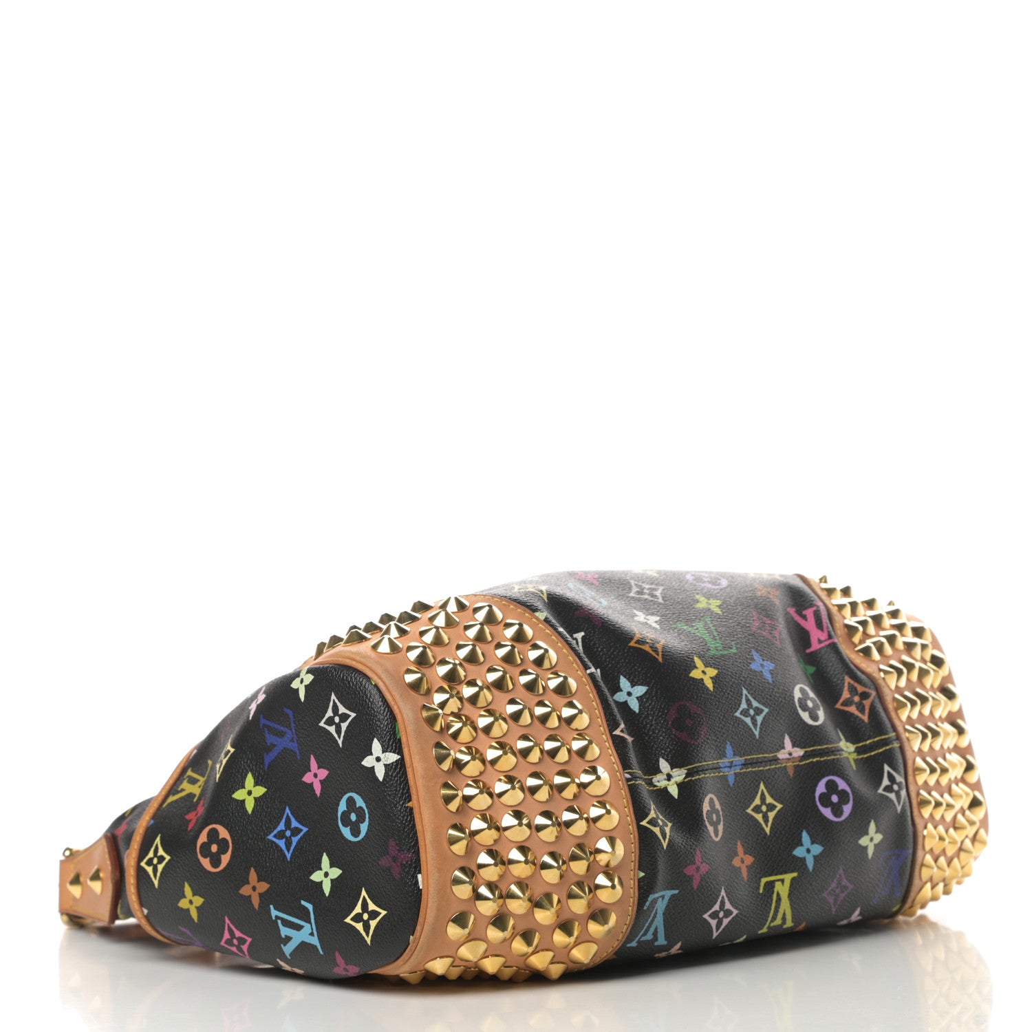 Louis Vuitton Monogram Multicolor Chrissie Black 4 of 17