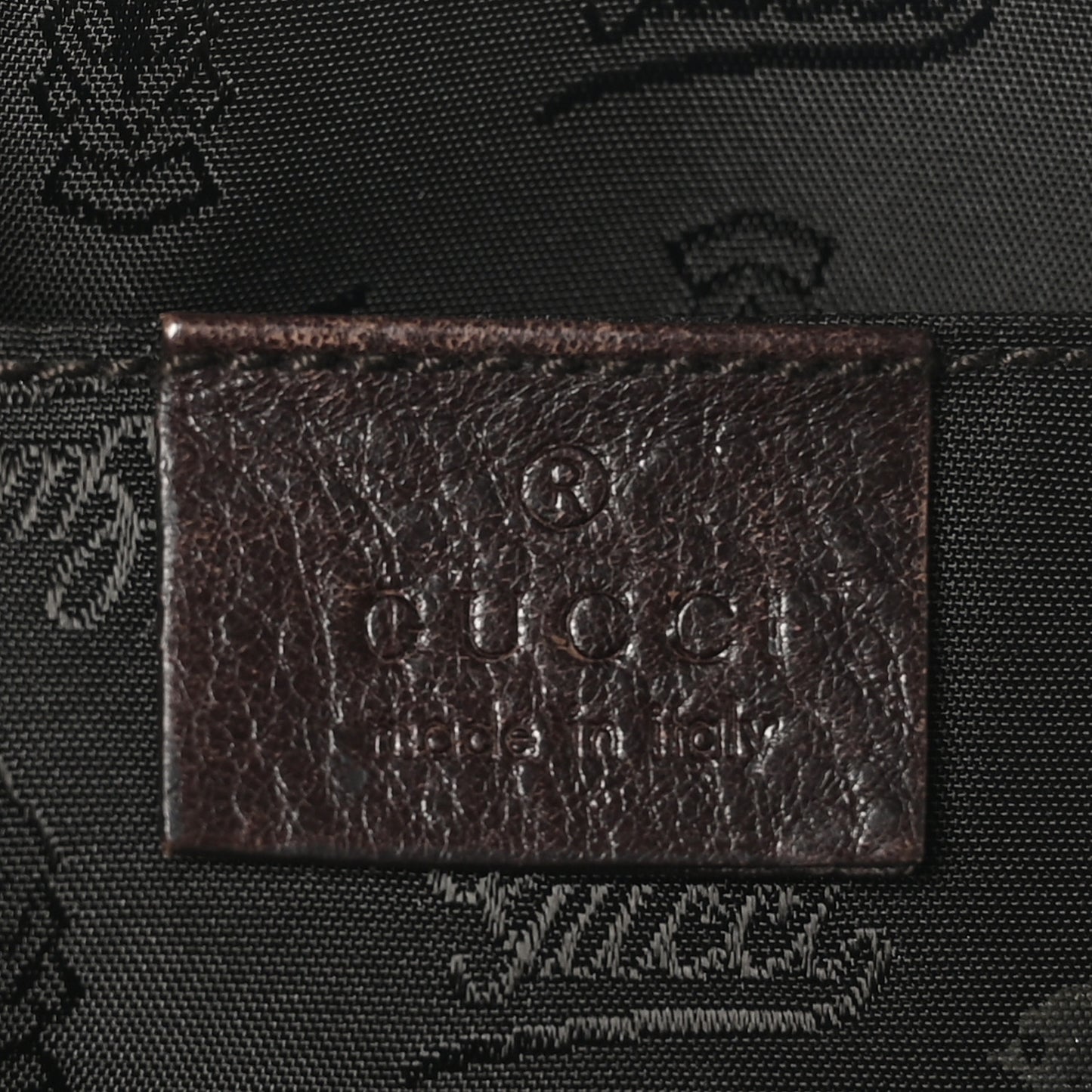 Crystal Monogram Duchessa Small Boston Bag Brown