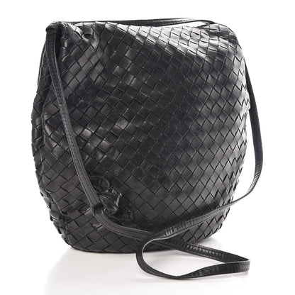 Bottega Veneta Nappa Intrecciato Crossbody Bag Black 3 of 12