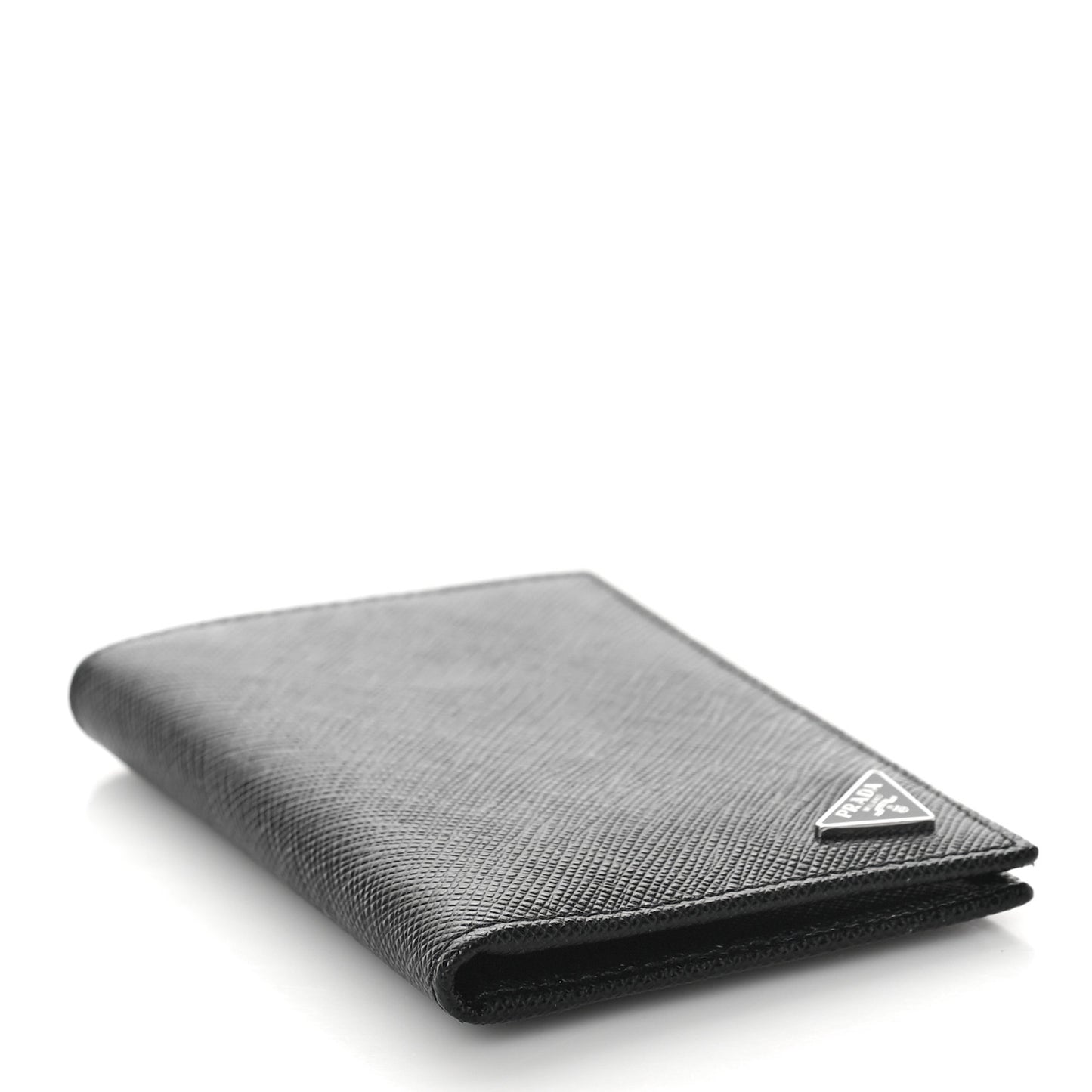 Saffiano Corner Card Holder Black