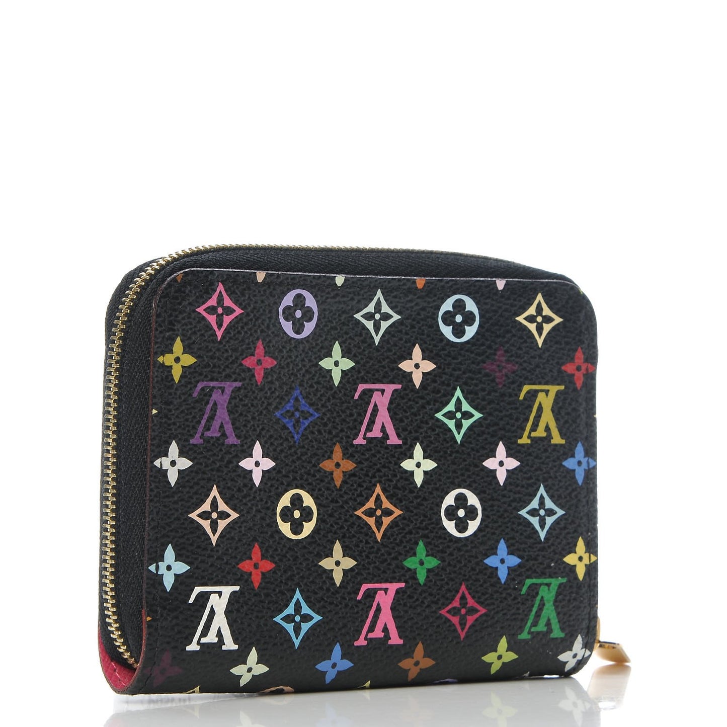 Monogram Multicolor Zippy Coin Purse Black Grenade