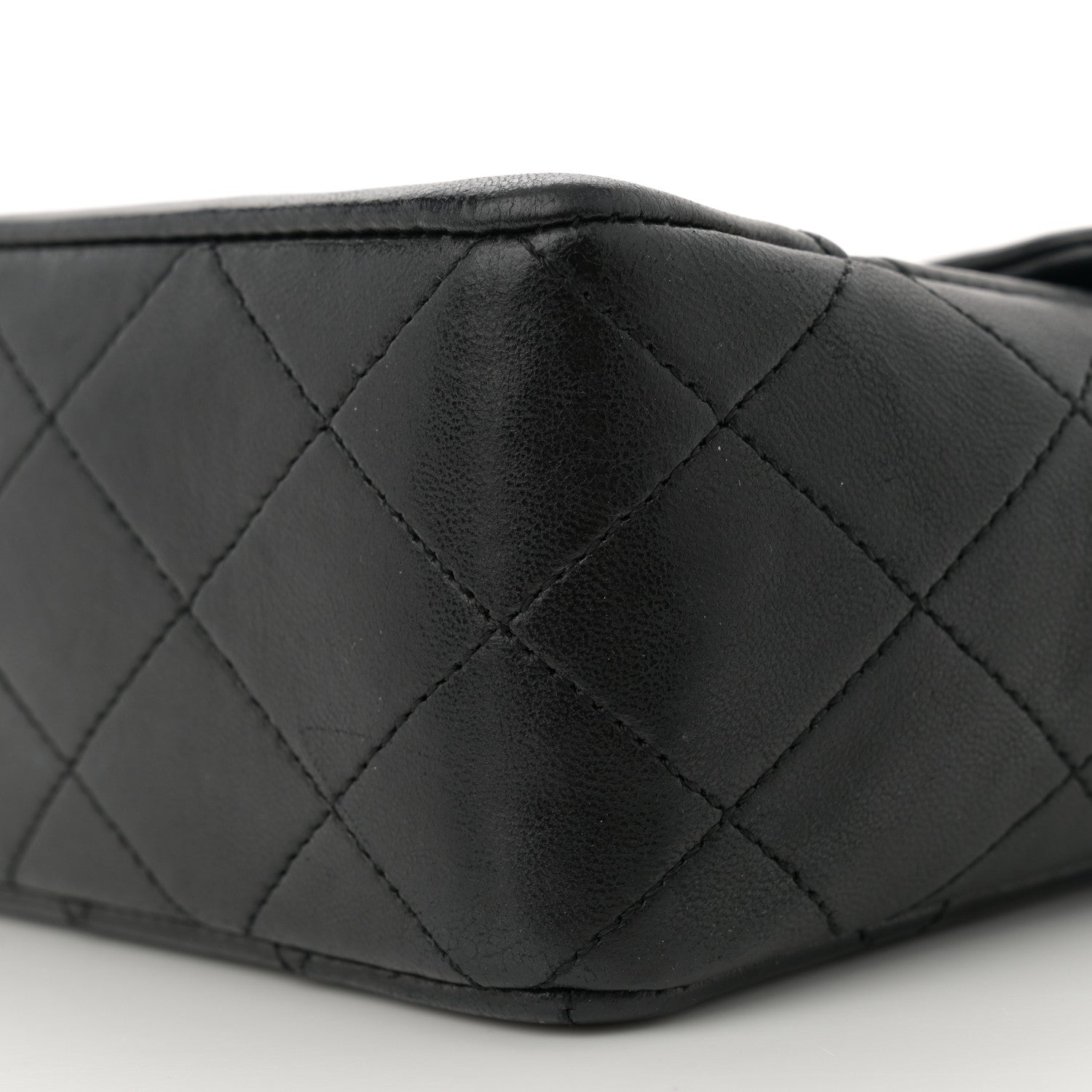 Chanel Lambskin Quilted Small Single Flap With Pouch Black 11 of 14
