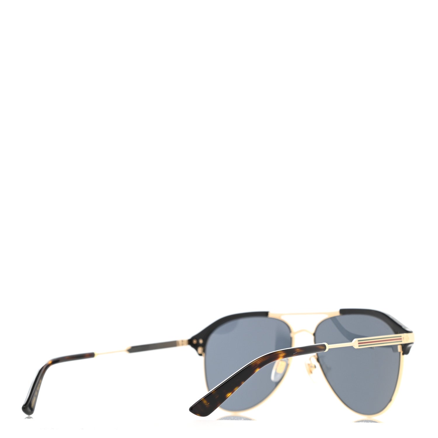 Gucci Web Aviator Sunglasses GG0288SA Gold 3 of 7