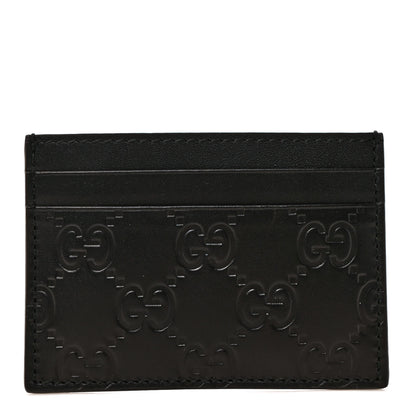 Gucci Microguccissima Card Holder Money Clip Black 1 of 6