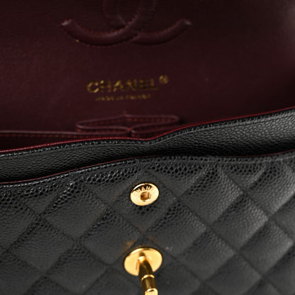Chanel Caviar Quilted Small Double Flap Black 11 of 12