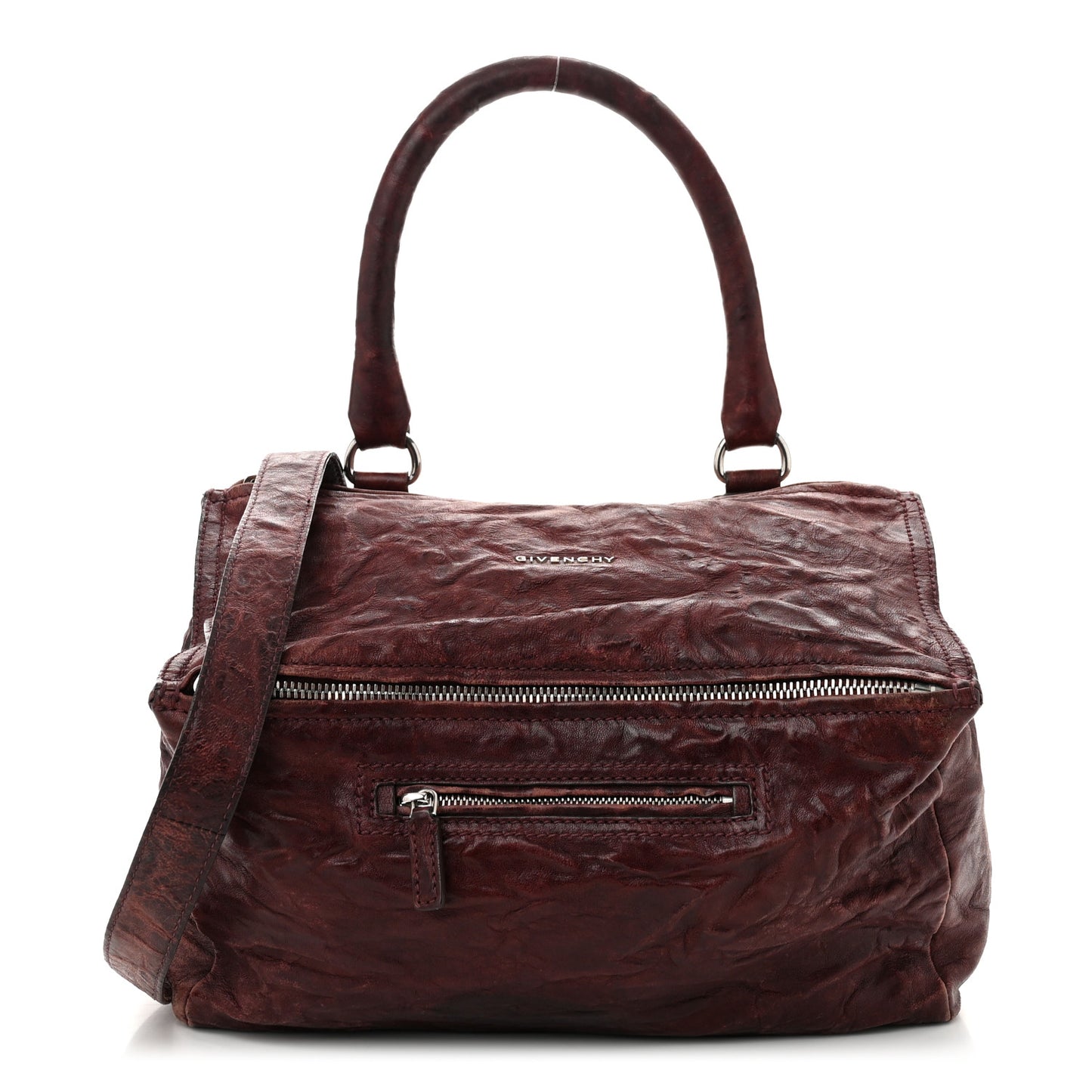 Tumbled Sheepskin Medium Pandora Oxblood