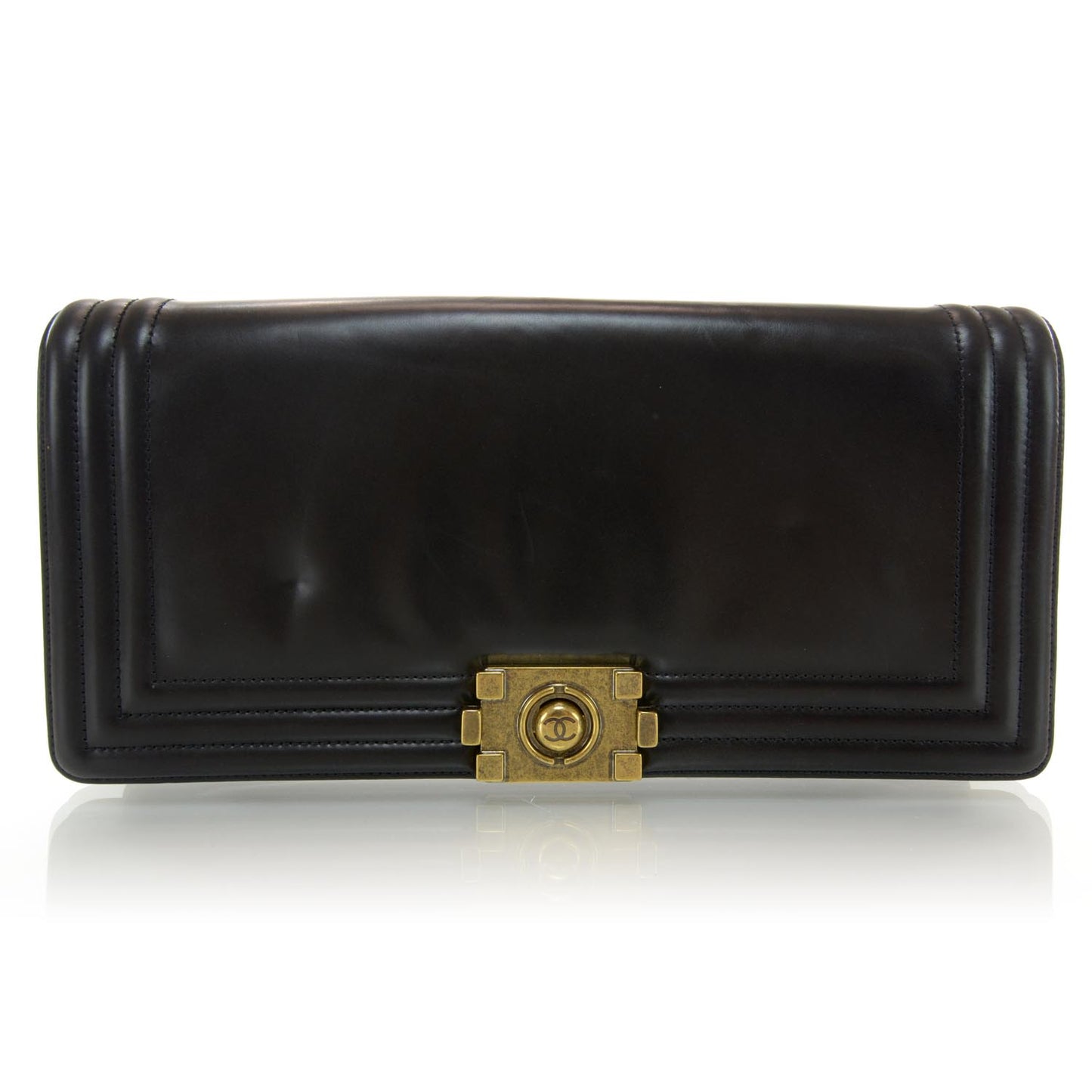Jumbo Boy Clutch Black