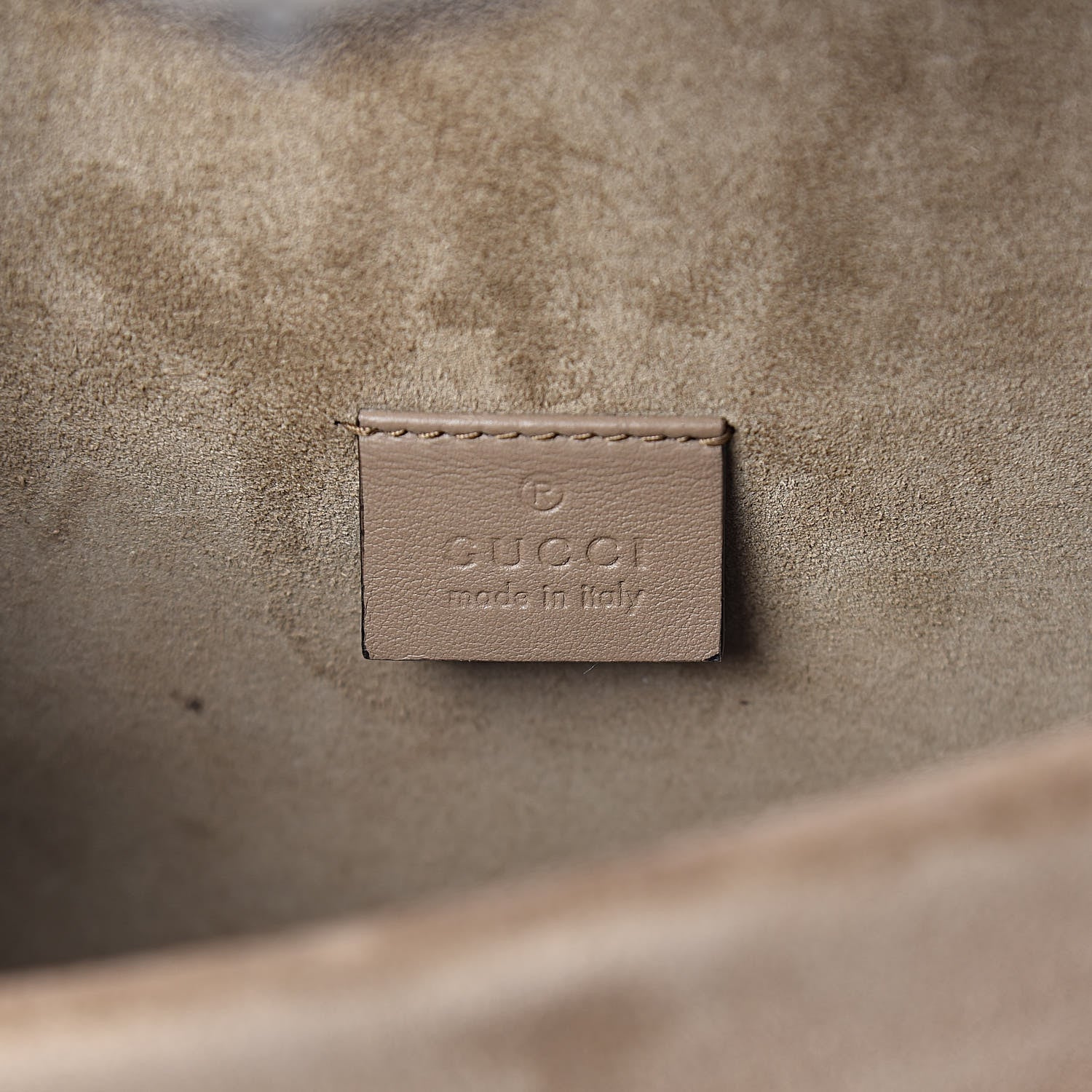 Gucci GG Supreme Monogram Mini Dionysus Shoulder Bag Taupe 6 of 12