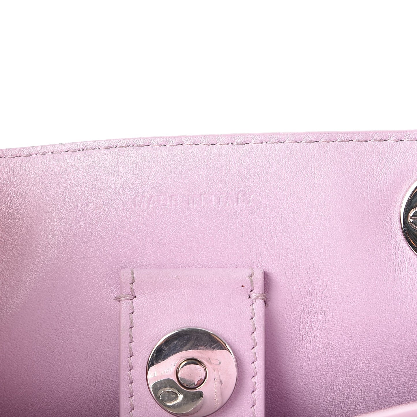 Lambskin Large Lady Dior Pockets Pink