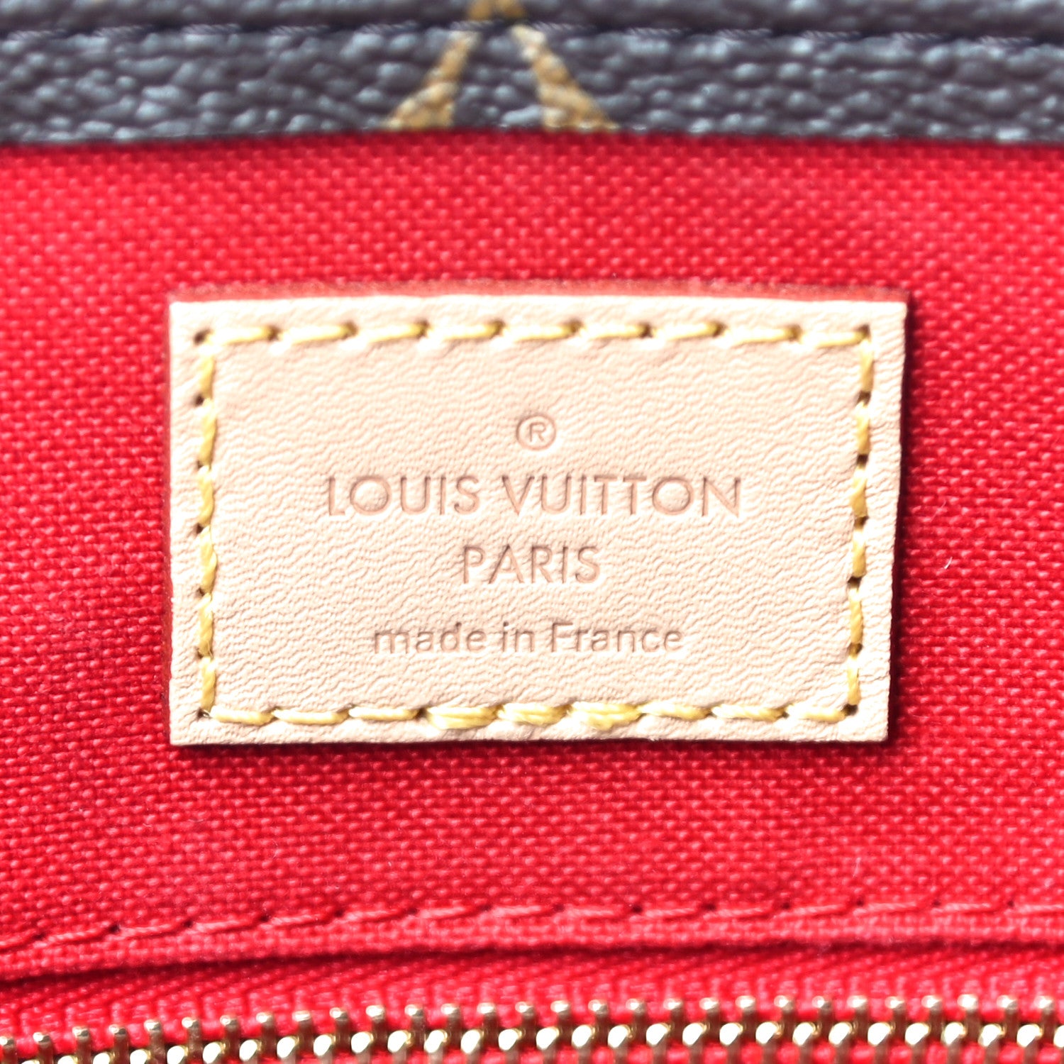 Louis Vuitton Monogram Sac Plat BB 6 of 9