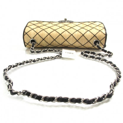 Chanel Straw Diamond Stitch Raffia Flap 5 of 12
