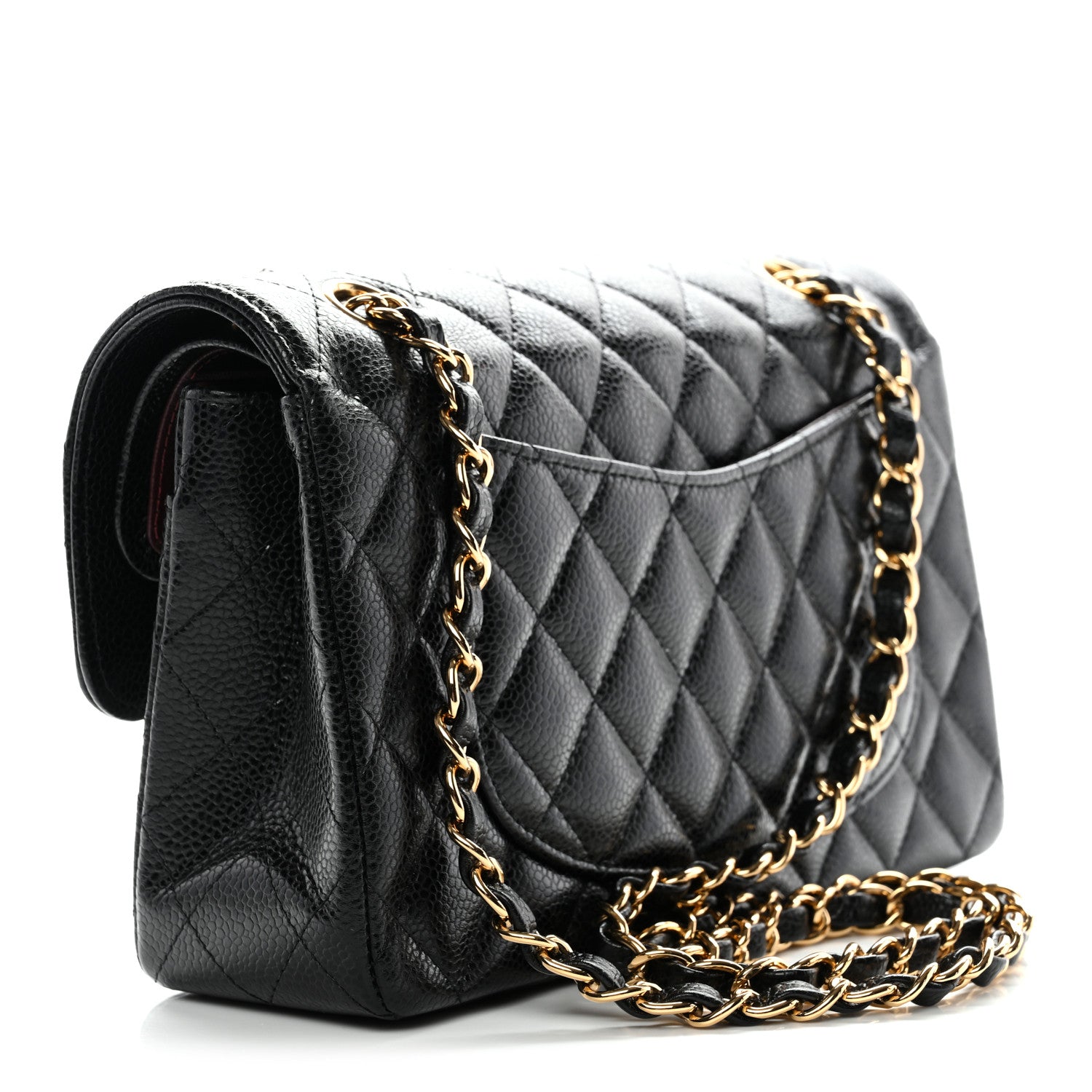Chanel Caviar Quilted Small Double Flap Black 3 of 11