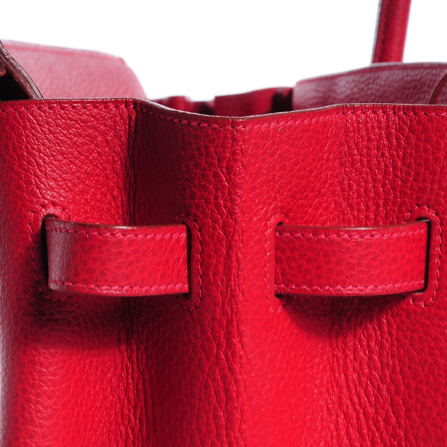 Hermes Buffle Skipper Birkin 35 Rouge Vif 6 of 28