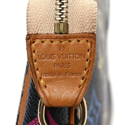 Louis Vuitton Monogram Multicolor Pochette Accessories Black 8 of 8