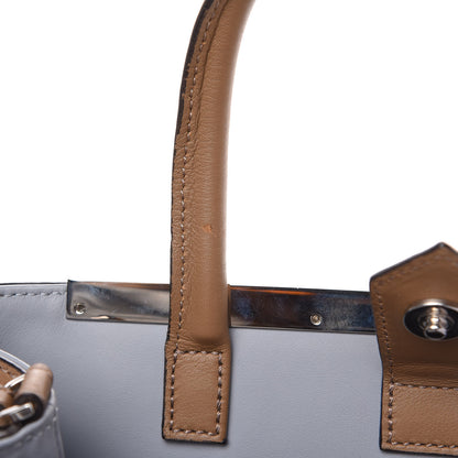 Fendi Vitello Dolce Century Petite 2Jours Tote Sand Polvere 11 of 12