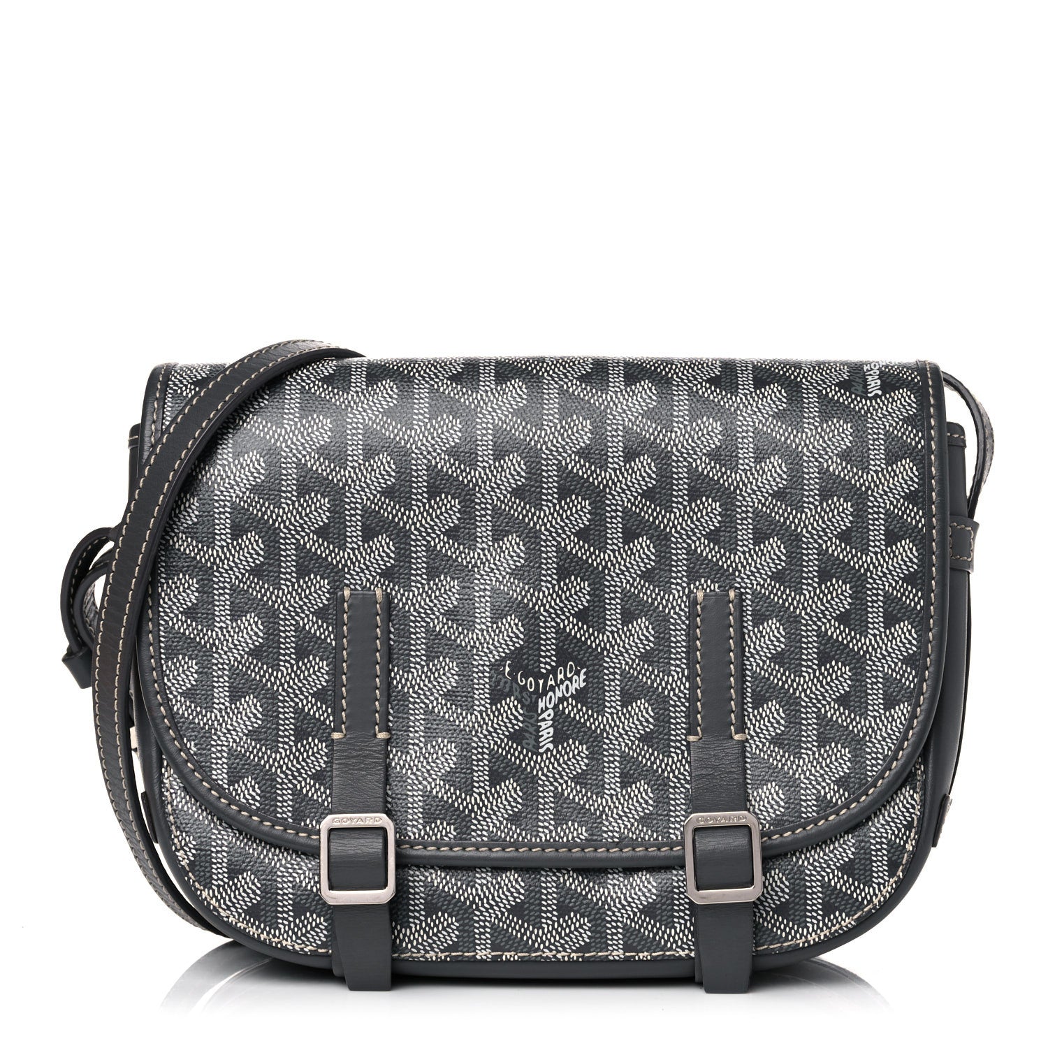 Goyard Goyardine Belvedere PM Messenger Bag Grey 1 of 21