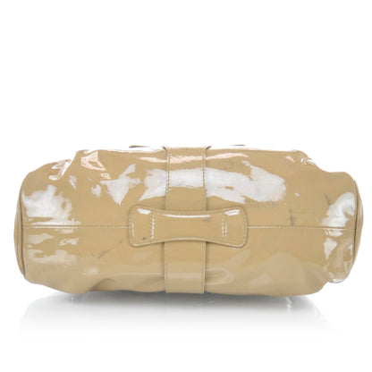 Jimmy Choo Patent Riki Hobo Bag Nude 5 of 11