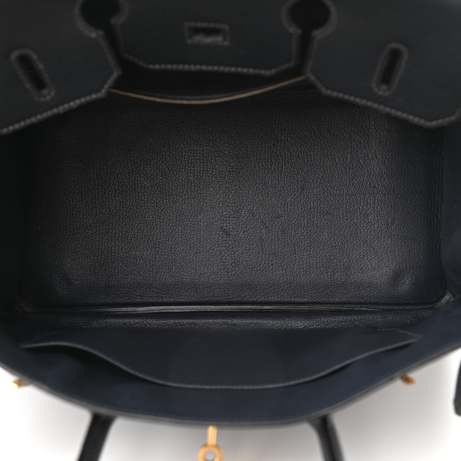 Hermes Chevre de Coromandel Birkin 35 Bleu Indigo 5 of 10