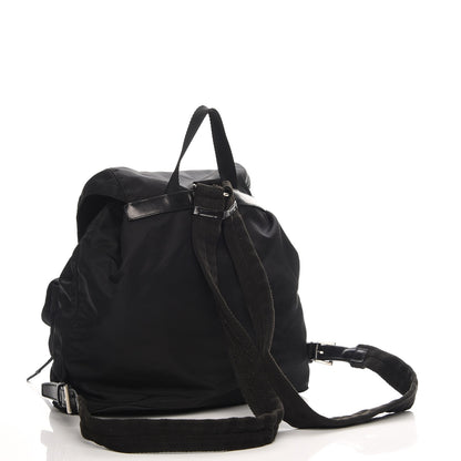 Prada Nylon Vela Medium Backpack Black 3 of 7