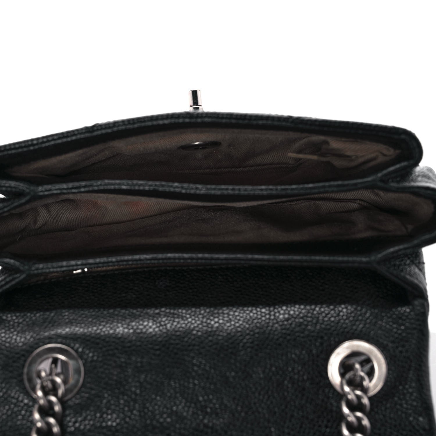Chanel Caviar Quilted Mini Simply CC Flap Black 5 of 9