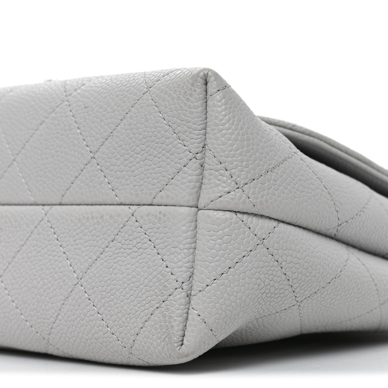 Chanel Caviar Quilted City Walk Flap Light Grey 10 of 10