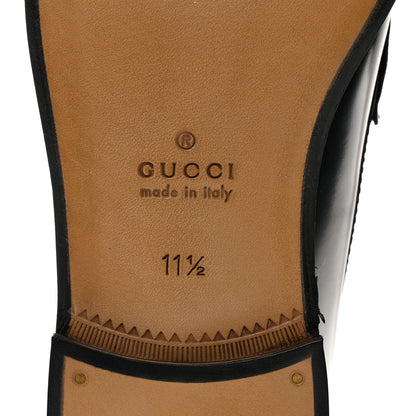 Gucci Calfskin Mens 1953 Horsebit Loafers 11.5 Black 8 of 9