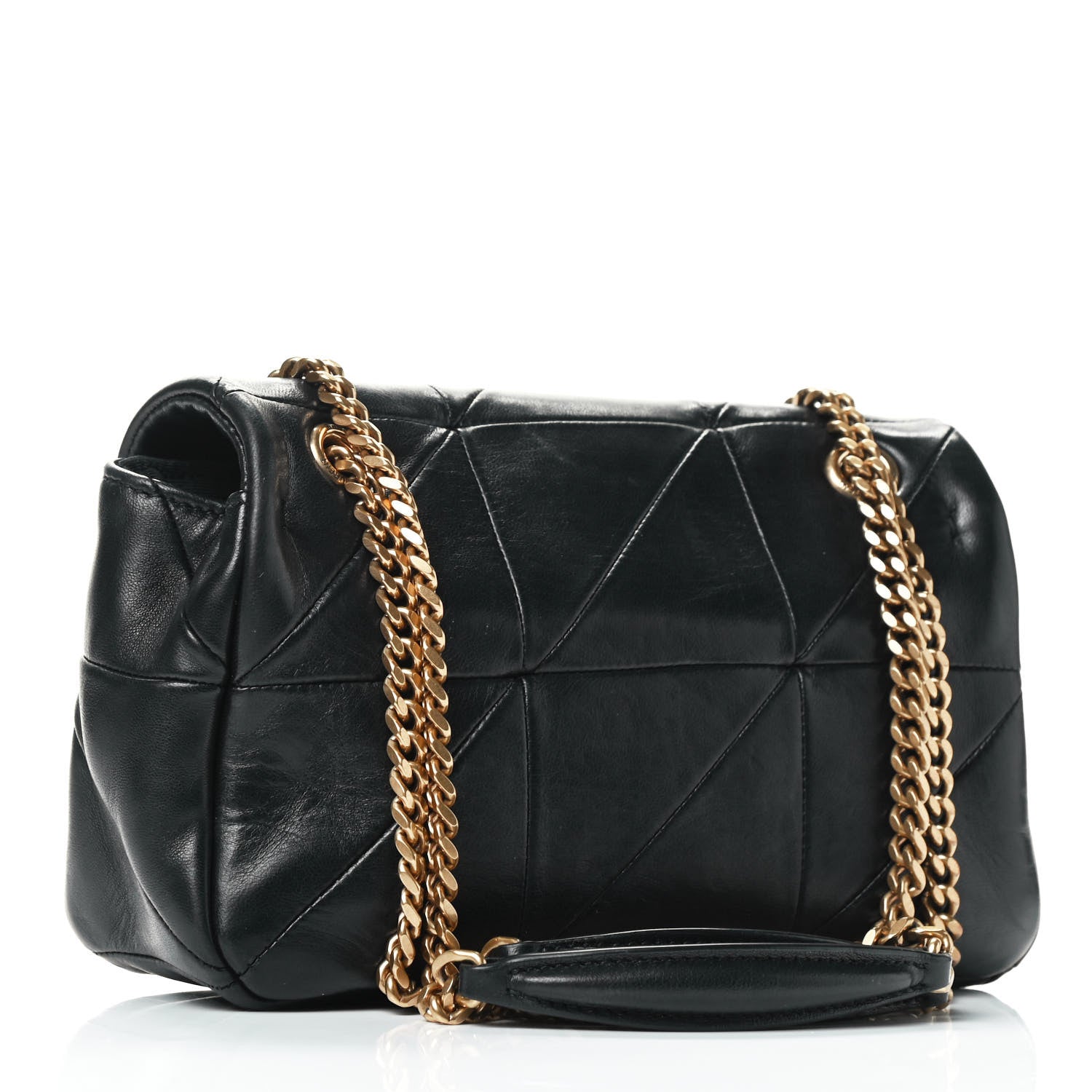 Saint Laurent Lambskin Patchwork Monogram Small Jamie Black 2 of 4