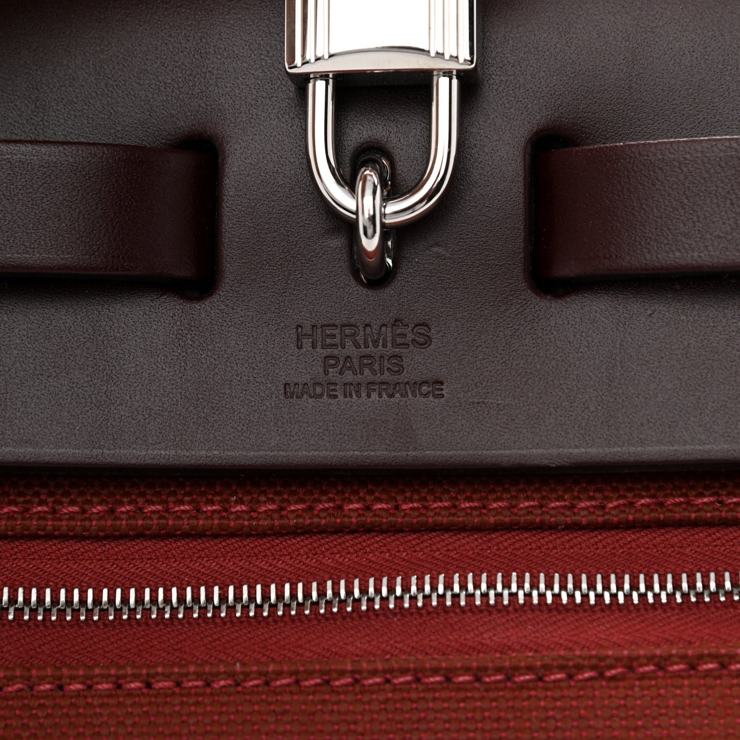 Criss Viking Vache Hunter Herbag Zip Retourne 31 PM Ecru Mauve Bleu Billard Rouge Sellier