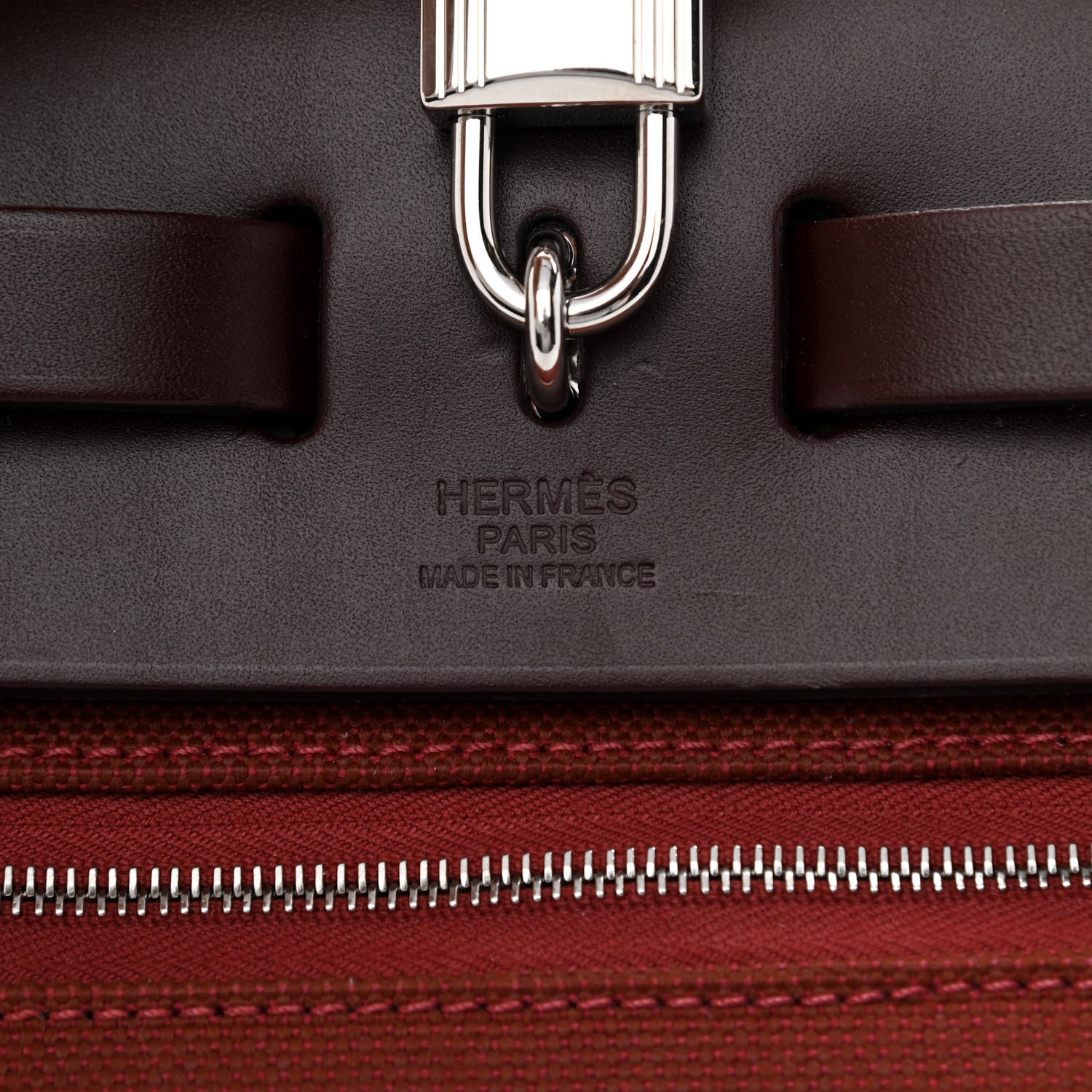 Hermes Criss Viking Vache Hunter Herbag Zip Retourne 31 PM Ecru Mauve Bleu Billard Rouge Sellier 8 of 12