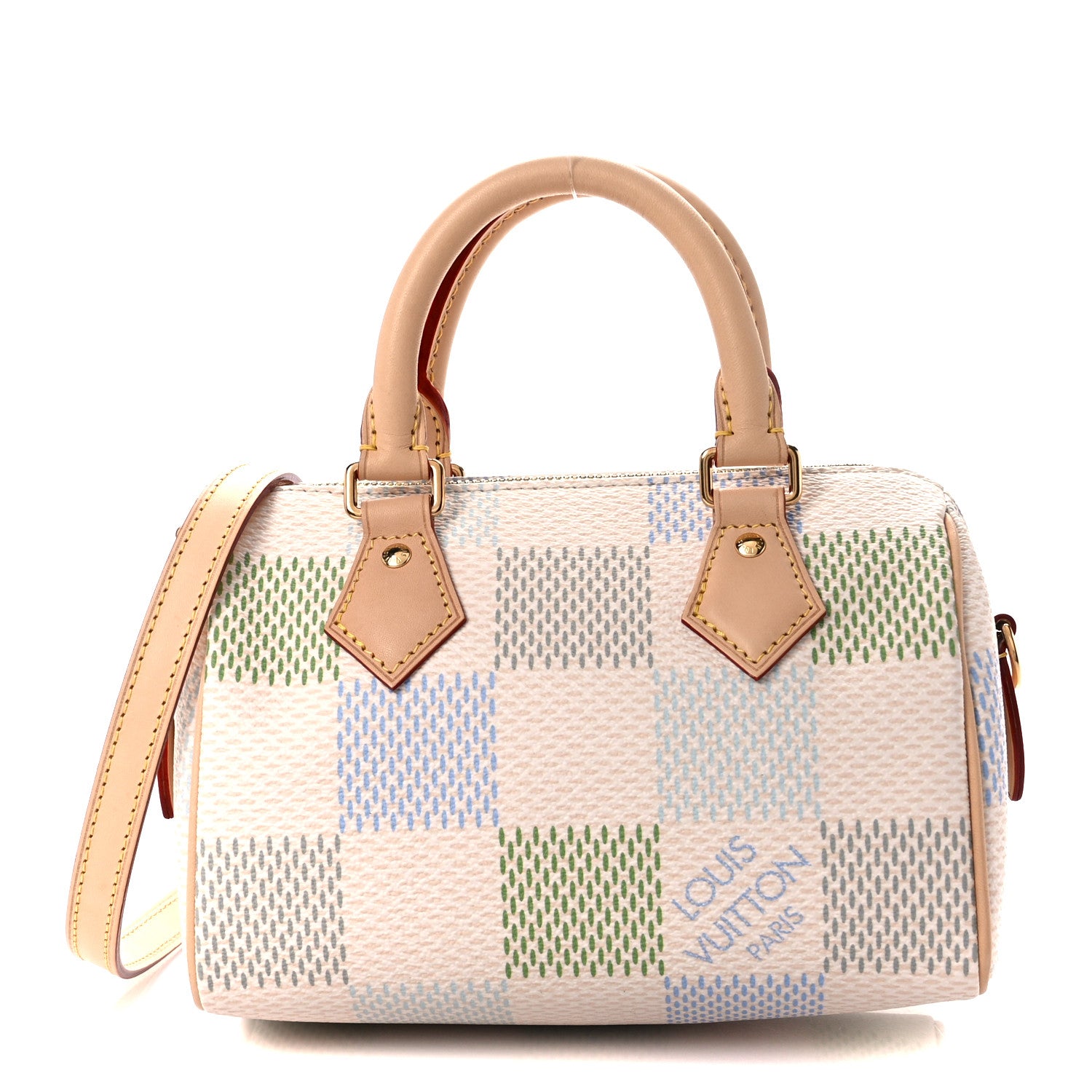 Louis Vuitton Damier Giant Speedy Bandouliere 20 Pistachio 1 of 12