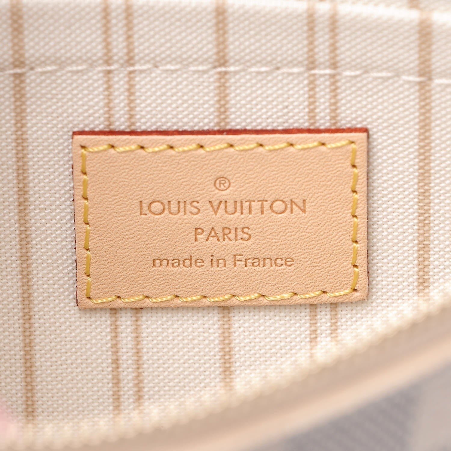 Louis Vuitton Damier Azur Neverfull MM GM Pochette 6 of 7