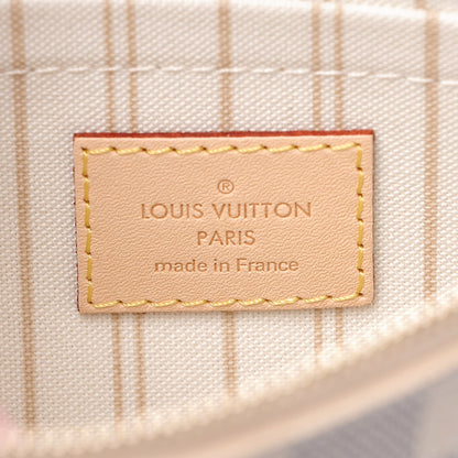 Louis Vuitton Damier Azur Neverfull MM GM Pochette 6 of 7
