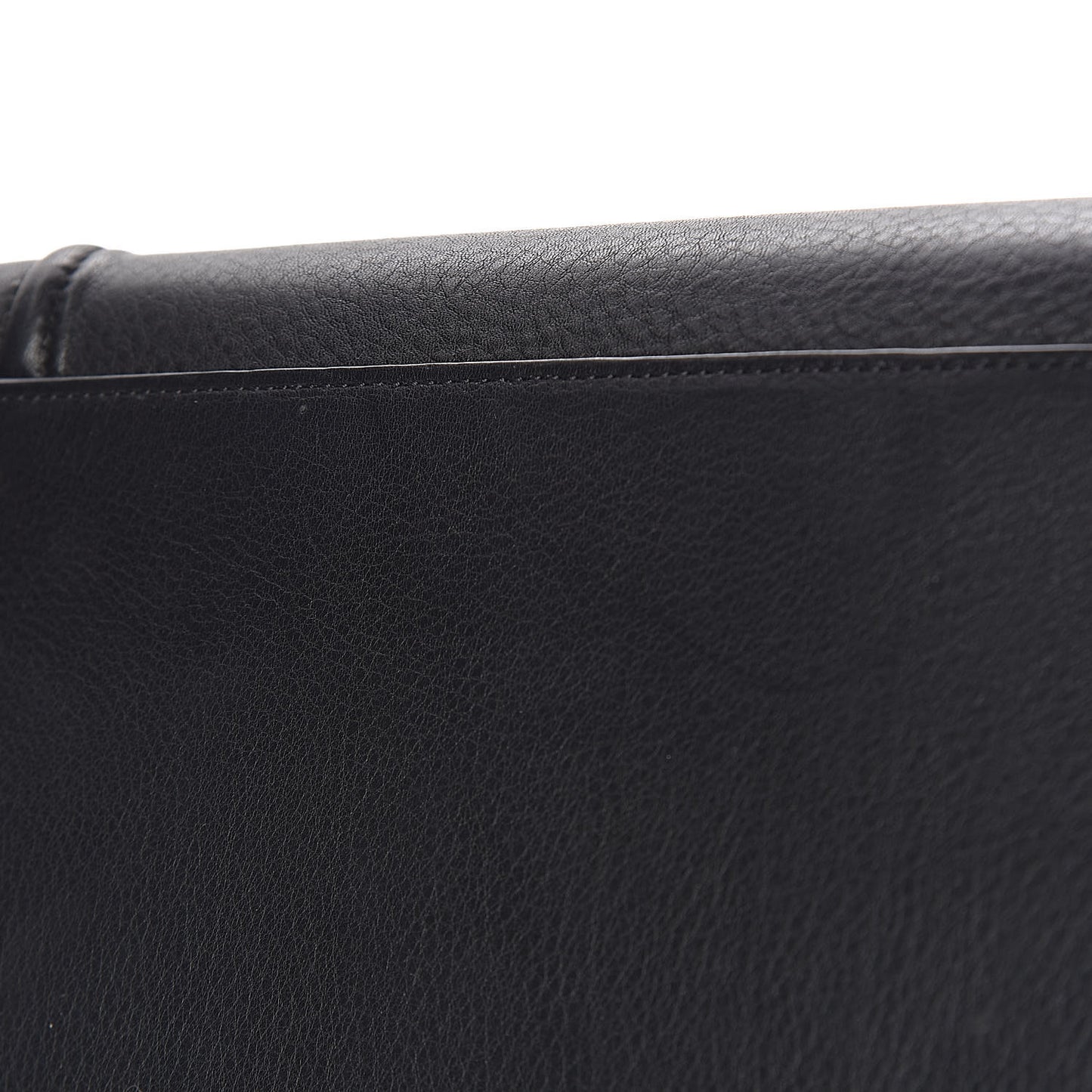 Supple Calfskin Medium Phantom Luggage Black