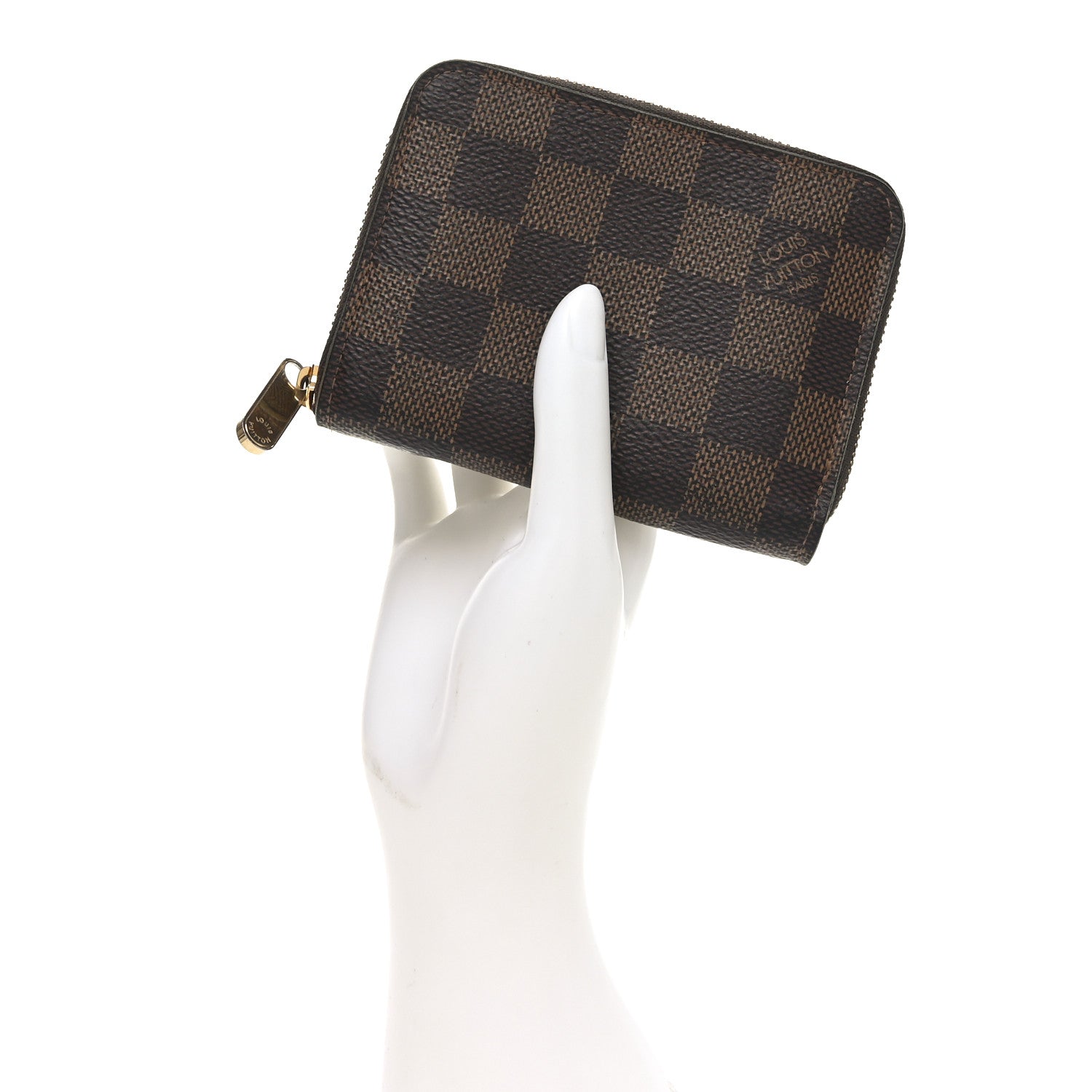 Louis Vuitton Damier Ebene Zippy Coin Purse 2 of 6