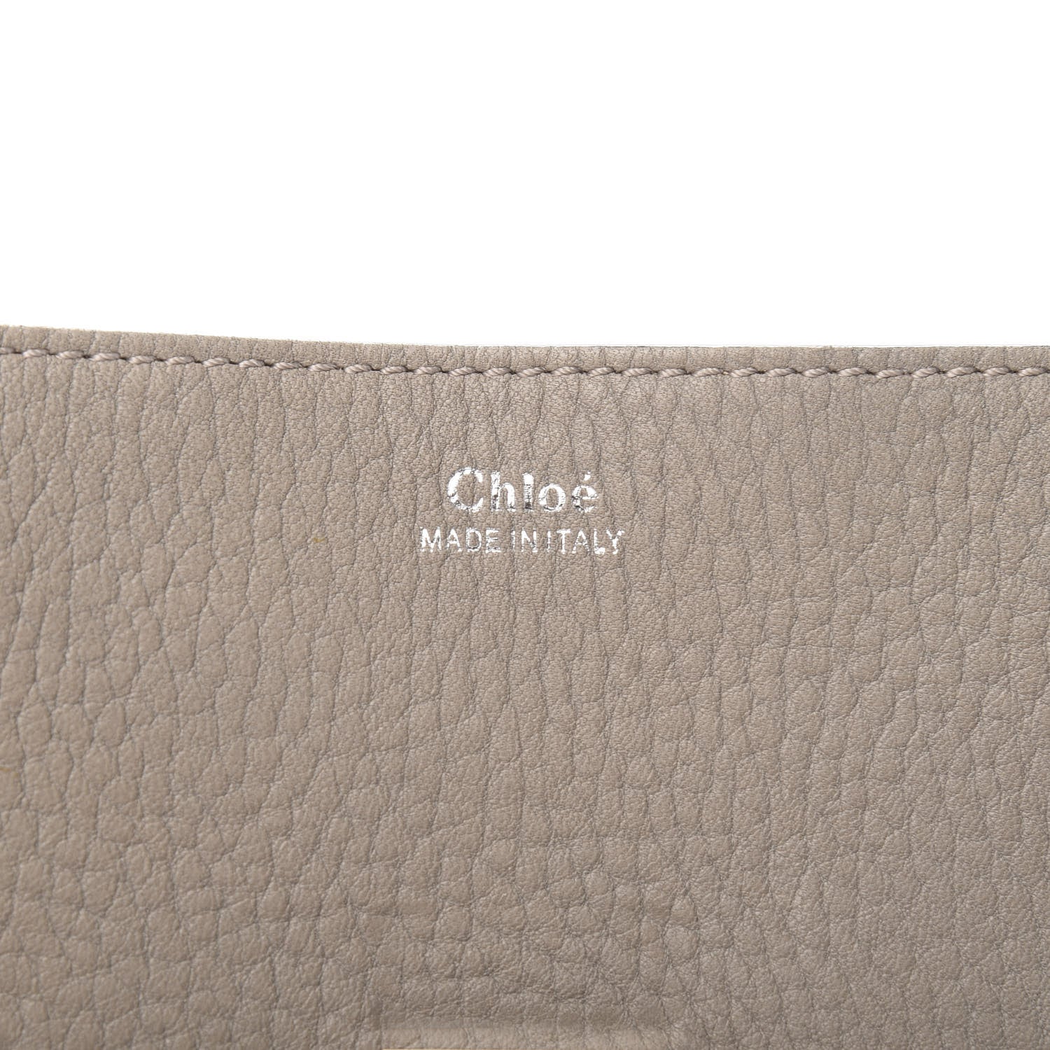 Chloe Grained Lambskin Drew Shoulder Bag Motty Grey 8 of 9