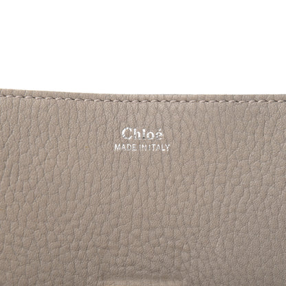 Chloe Grained Lambskin Drew Shoulder Bag Motty Grey 8 of 9