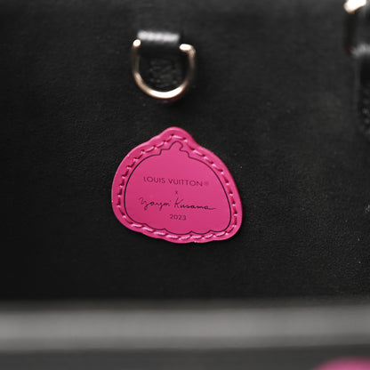 Louis Vuitton LV X YK Empreinte Monogram Giant Onthego MM Black Fuchsia 6 of 10