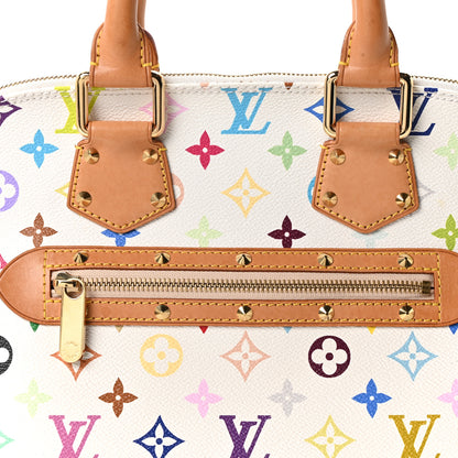 Louis Vuitton Monogram Multicolor Alma PM White 7 of 9