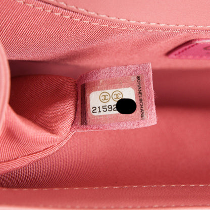Chanel Lambskin Quilted Medium Boy Flap Light Pink 7 of 8