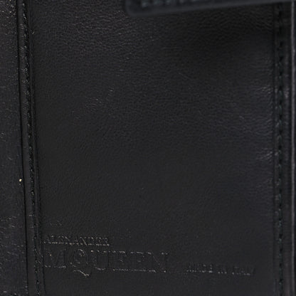 Alexander McQueen Calfskin Skull Continental Wallet Black 7 of 7