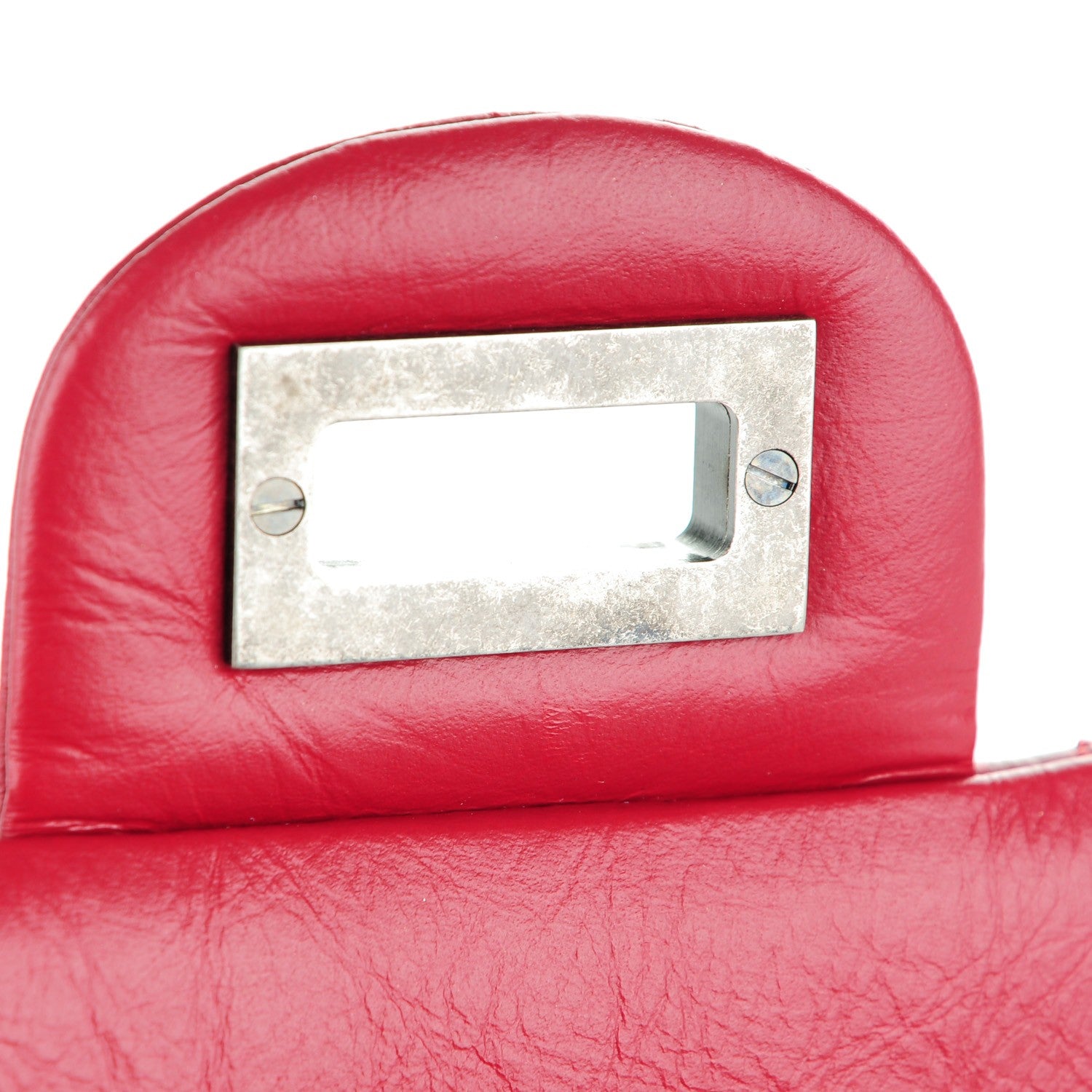 Chanel Aged Calfskin Quilted 2.55 Reissue 226 Flap Red 8 of 8