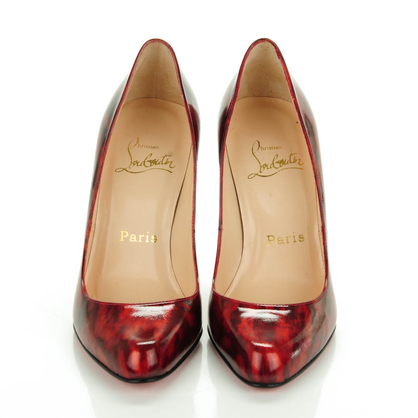 Patent Decollette 868 100 Pumps 35.5 Red Karey