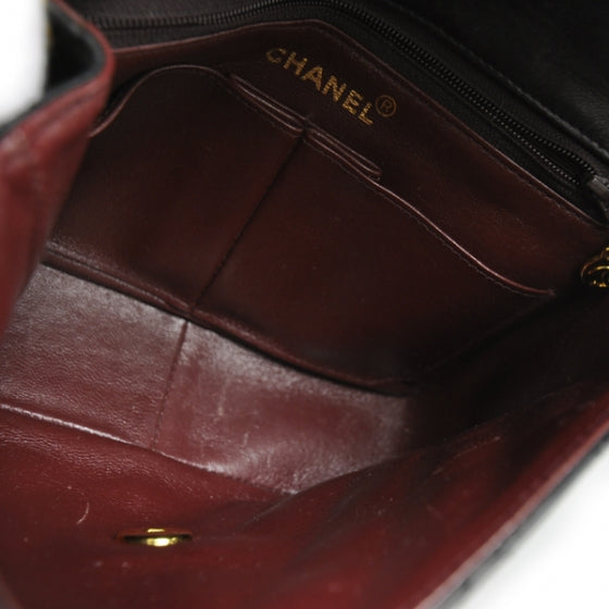 Chanel Lambskin Quilted Mini Flap Black 7 of 12