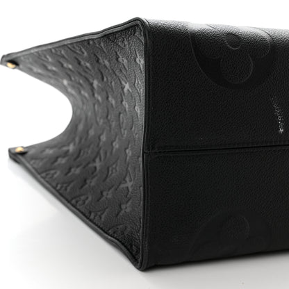 Louis Vuitton Empreinte Monogram Giant Onthego GM Black 8 of 9