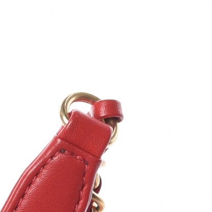 Chanel Caviar Quilted Small CC Filigree Flap Red 10 of 13