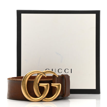 Gucci Faded Calfskin Double G 40mm Belt 70 28 Cuir 5 of 5