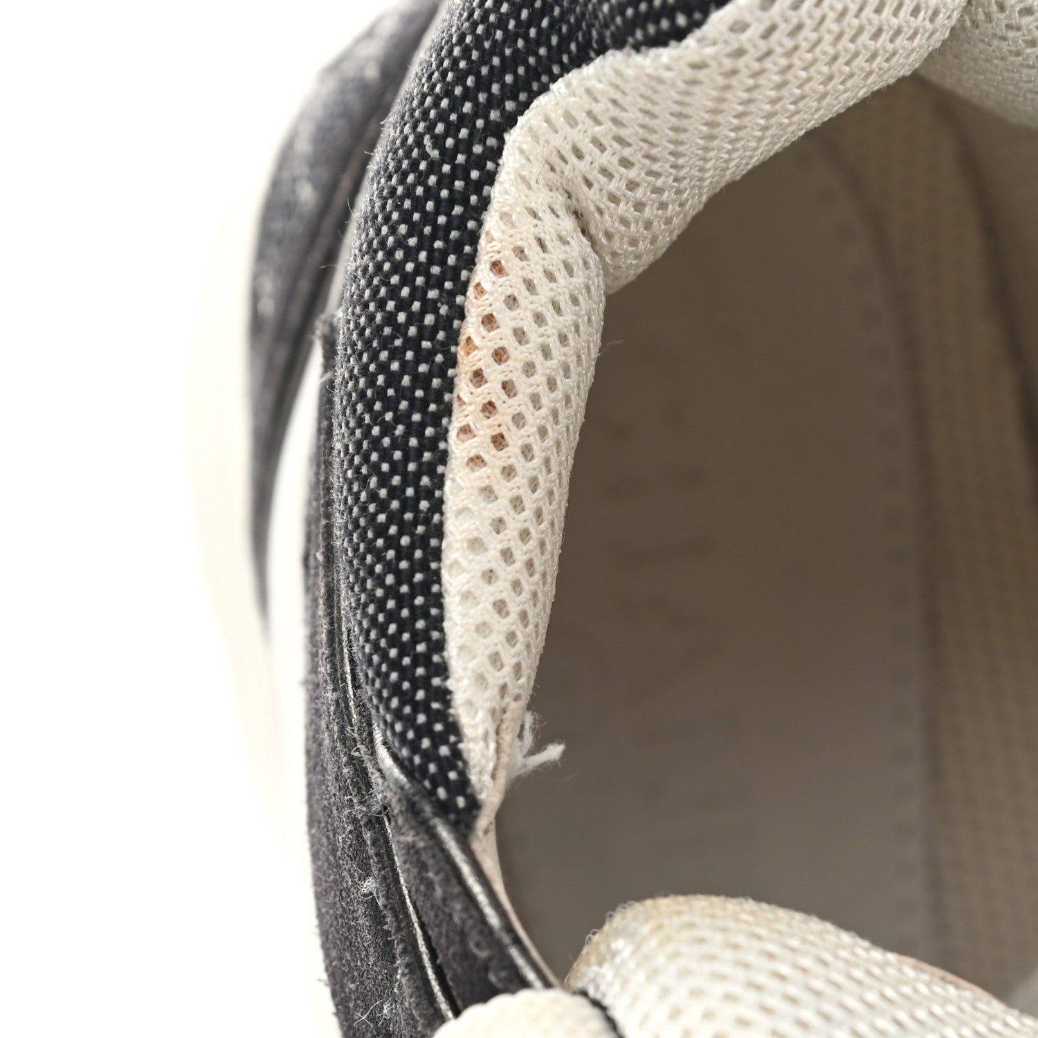 Chanel Canvas Goatskin CC High Top Sneakers 37 Black White 8 of 12