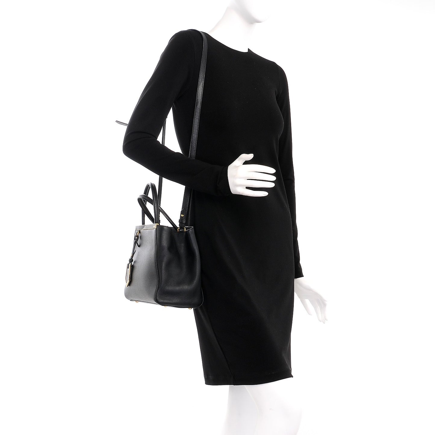 Vitello Elite Petite 2Jours Tote Black