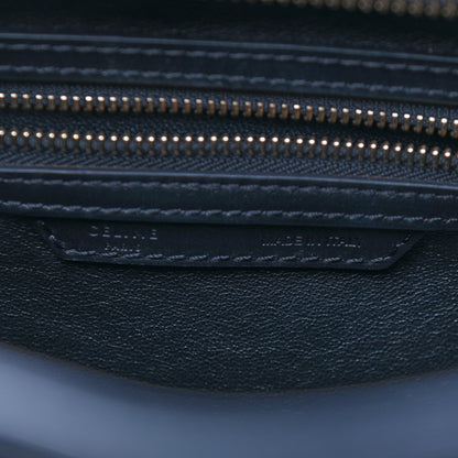 Celine Velluto Calfskin Tri-Color Mini Luggage Vanilla 9 of 16