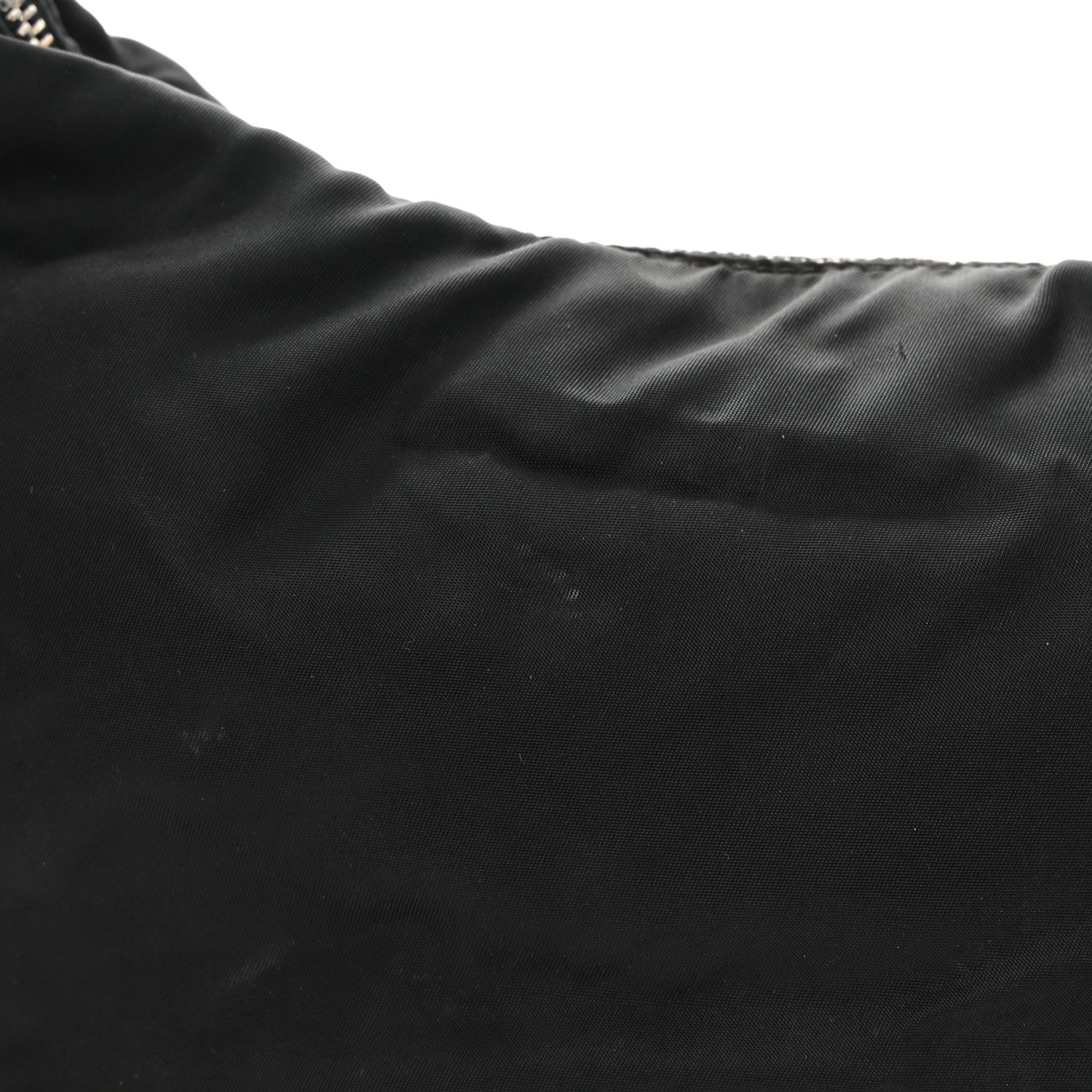 Prada Tessuto Nylon Saffiano Sacca Shoulder Bag Black 17 of 19